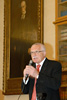 Václav Klaus při přednášce